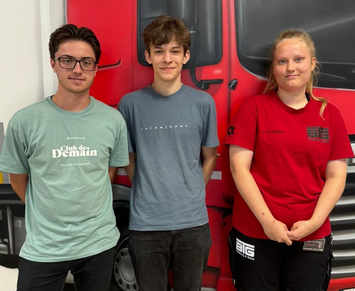 Azubis bei der BTG in Bocholt