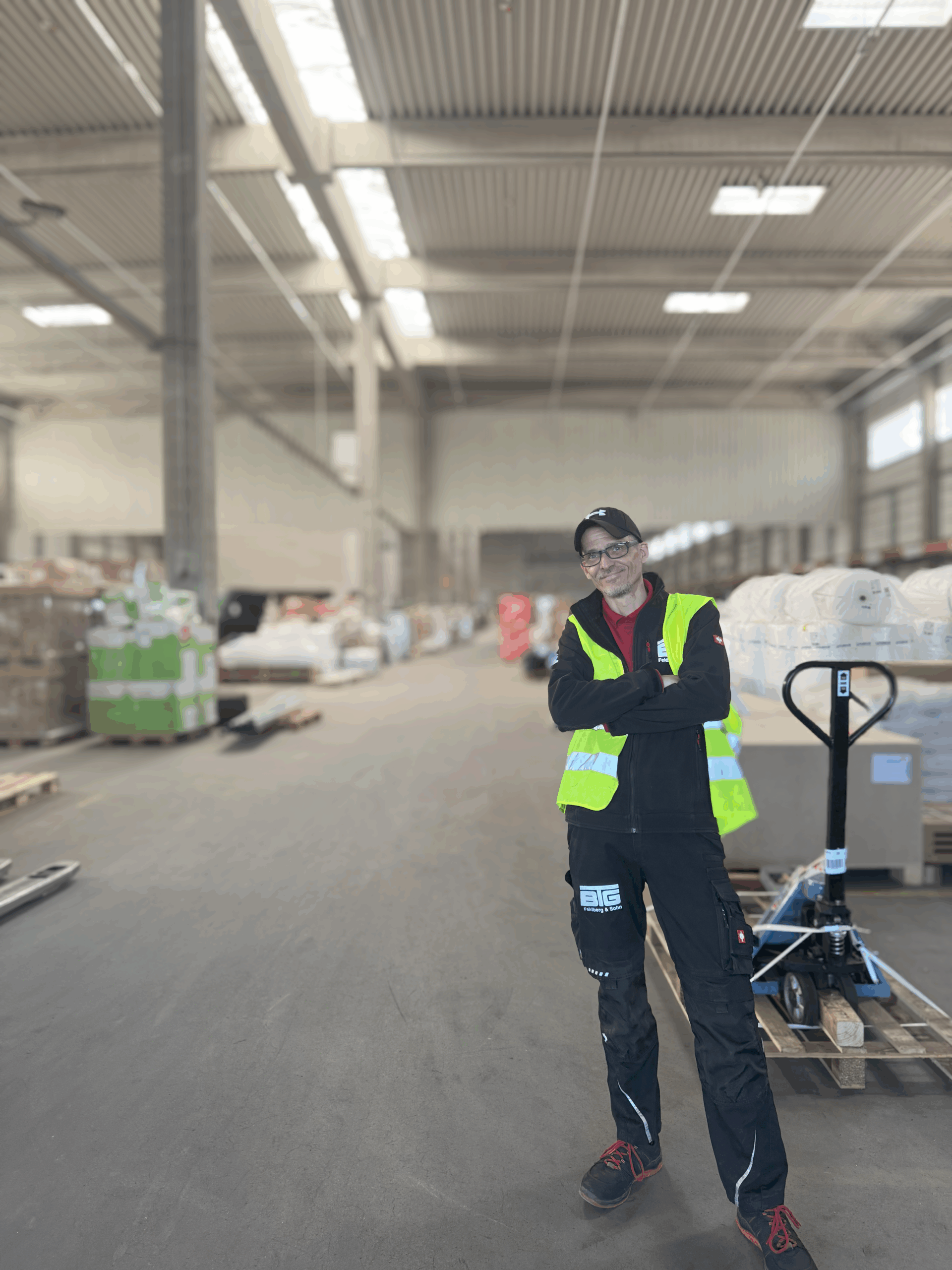 Lagerarbeiter bei BTG Bocholt